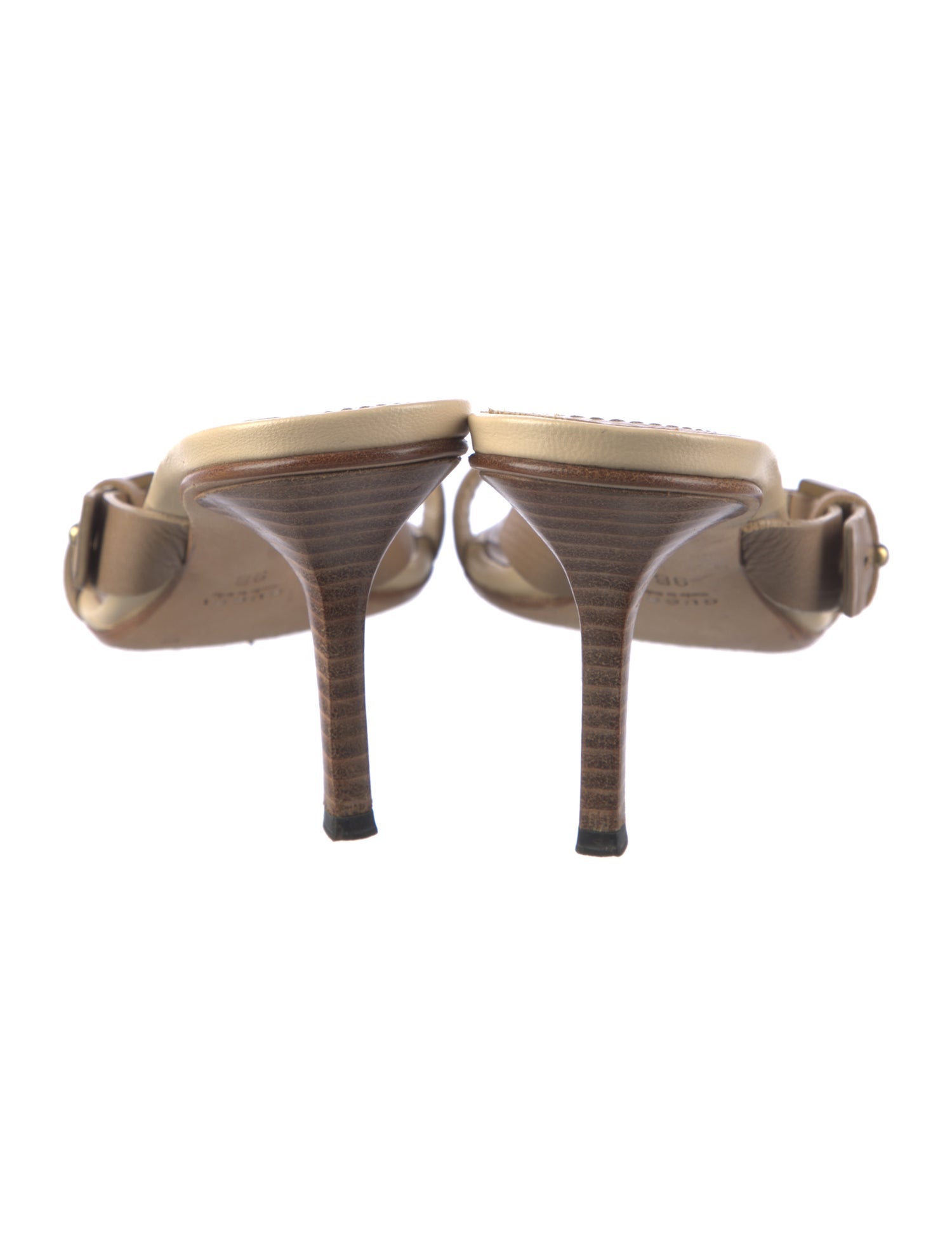 Gucci Leather Slides